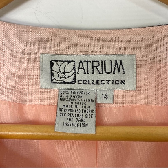 Atrium collection vintage blazer size 14 - Picture 5 of 12
